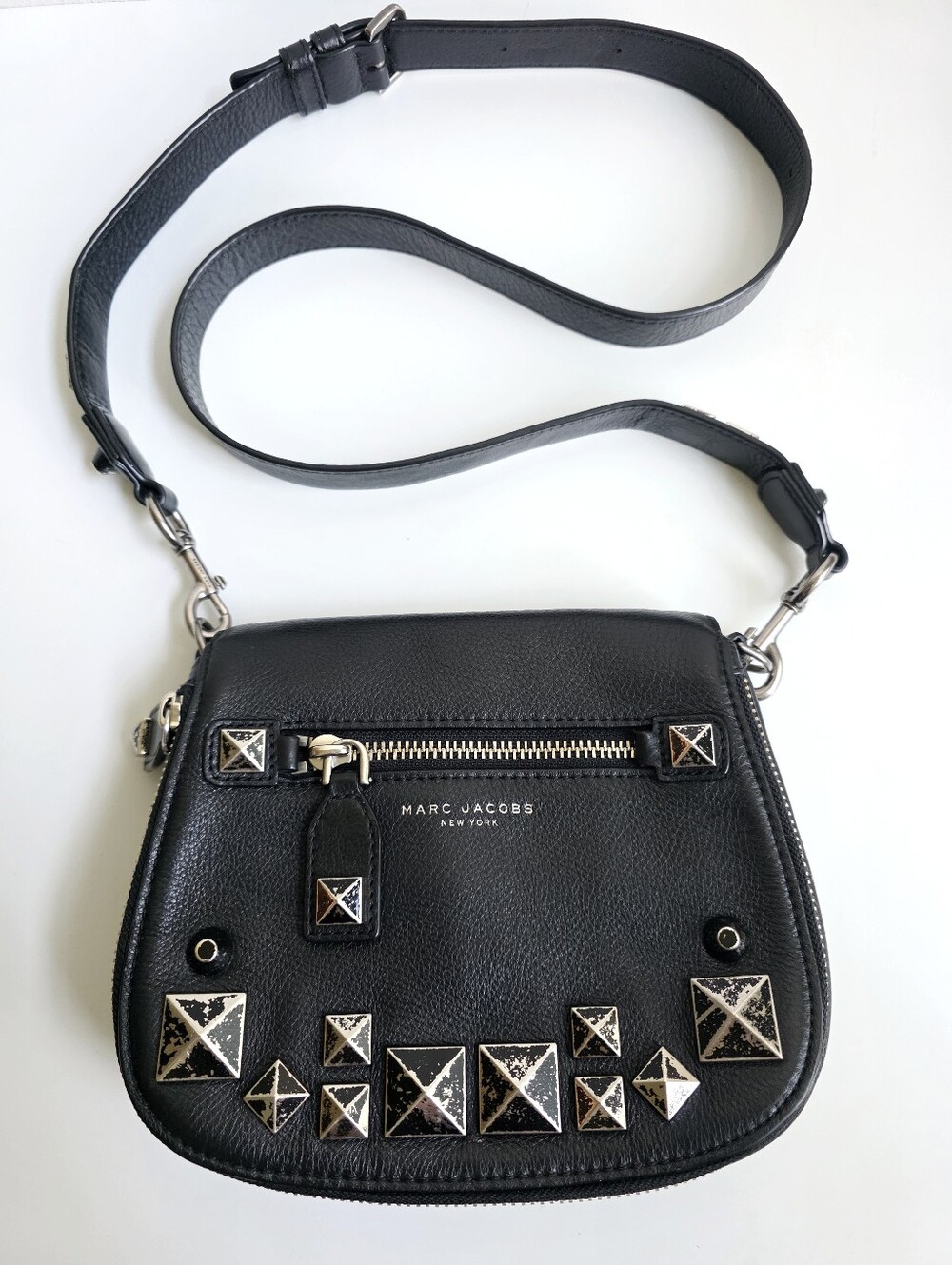 Marc Jacobs Recruit Studded Saddle Bag